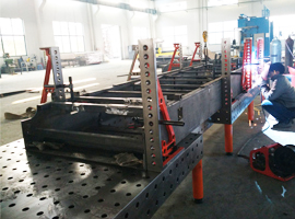 柔性焊接工装在物流运输设备焊接上的应用